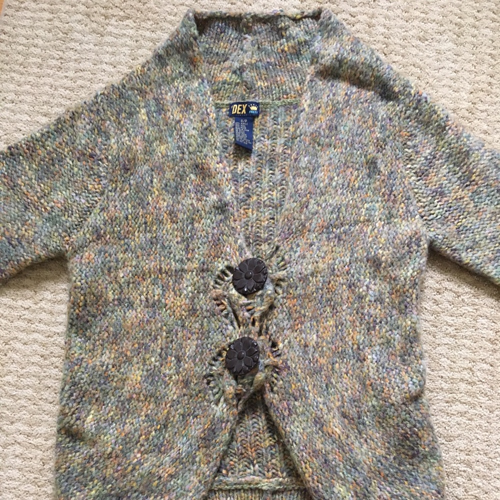 Dex wool blend cardigan